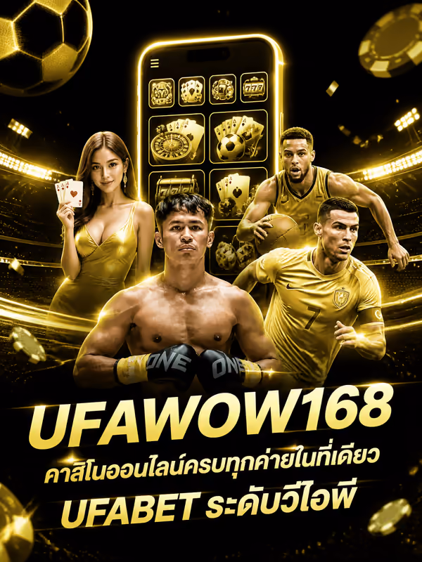 UFAWOW168 คาสิโนออนไลน์ครบทุกค่ายในที่เดียว UFABET ระดับวีไอพี